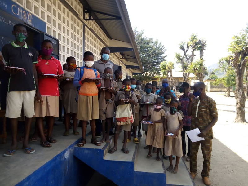 Les élèves de la commune d’Amou 2 ont reçu le soutien du chef de l’Etat Faure Gnassingbé