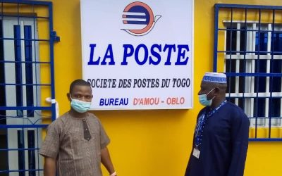 Le bureau de Poste d’Amou Oblo désormais opérationnel.