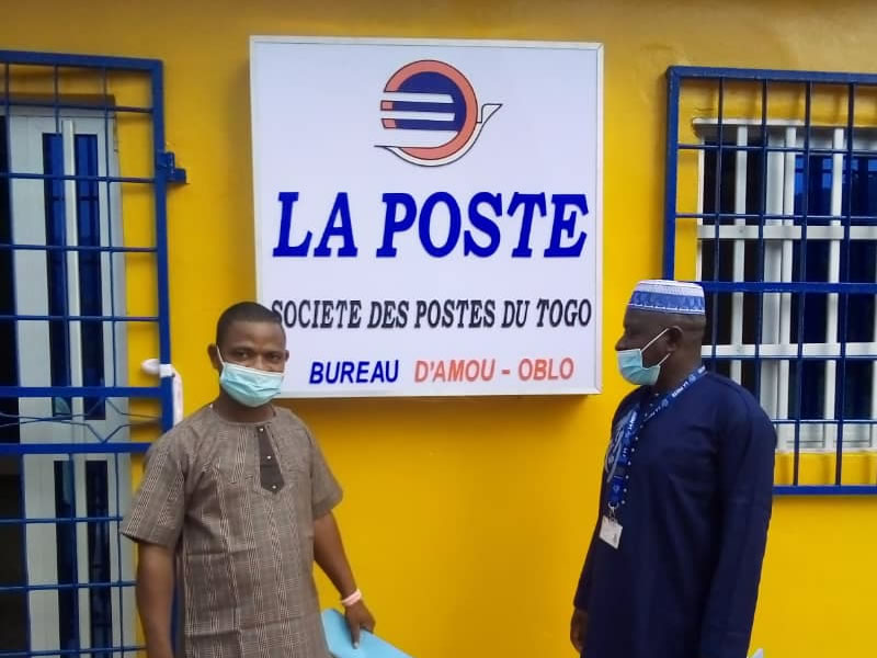 Le bureau de Poste d’Amou Oblo désormais opérationnel.
