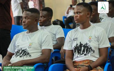 Journée internationale du sport : 31 messagers formés pour promouvoir la paix par le sport