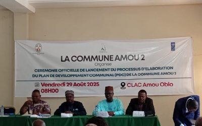 Amou 2 démarre l’élaboration de son Plan de Développement Communal (PDC)