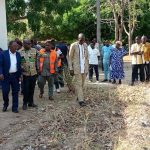 Lycée d’Amou-oblo : remise de site pour la construction d’une infirmerie